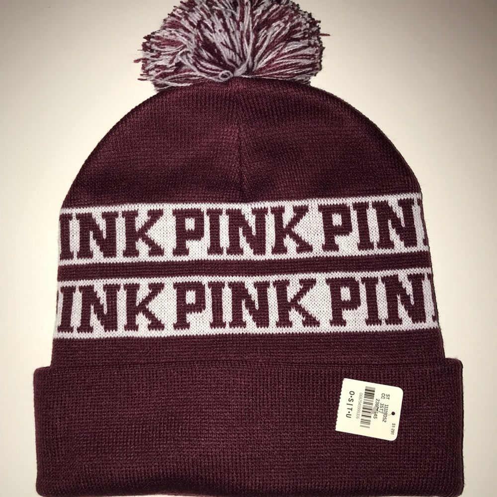 PINK beanie